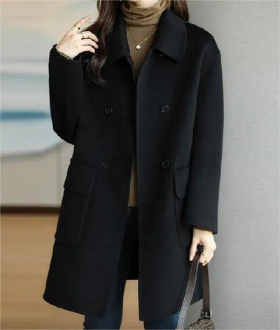 Marjolaine - Manteau d'hiver pour femmes en laine