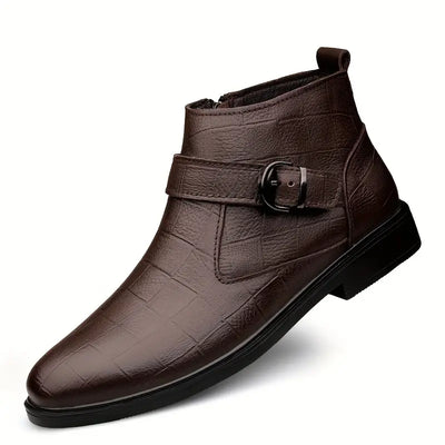 "Jameson | Bottines Ranger en cuir pour hommes" can be rewritten as "Bottines Ranger en cuir pour hommes - Jameson".