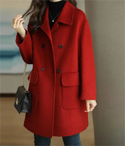 Marjolaine - Manteau d'hiver pour femmes en laine