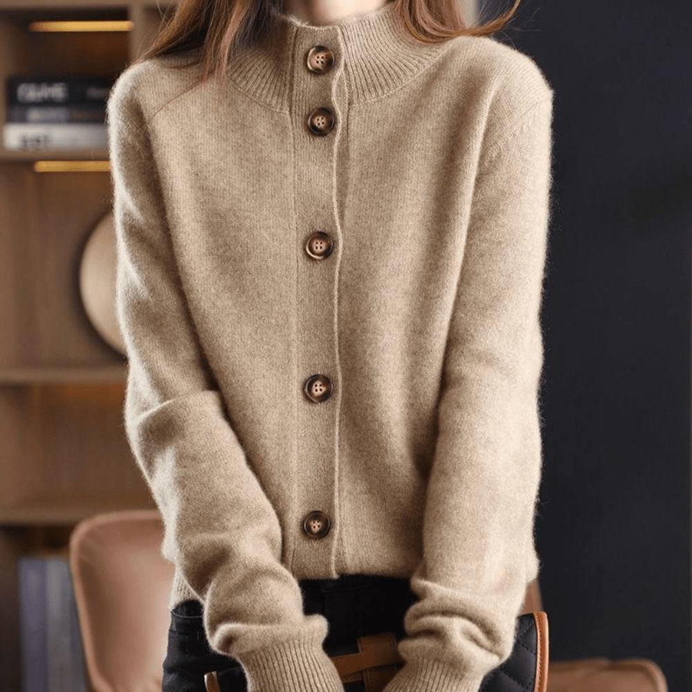 Paulette | Cardigan en Maille Confortable