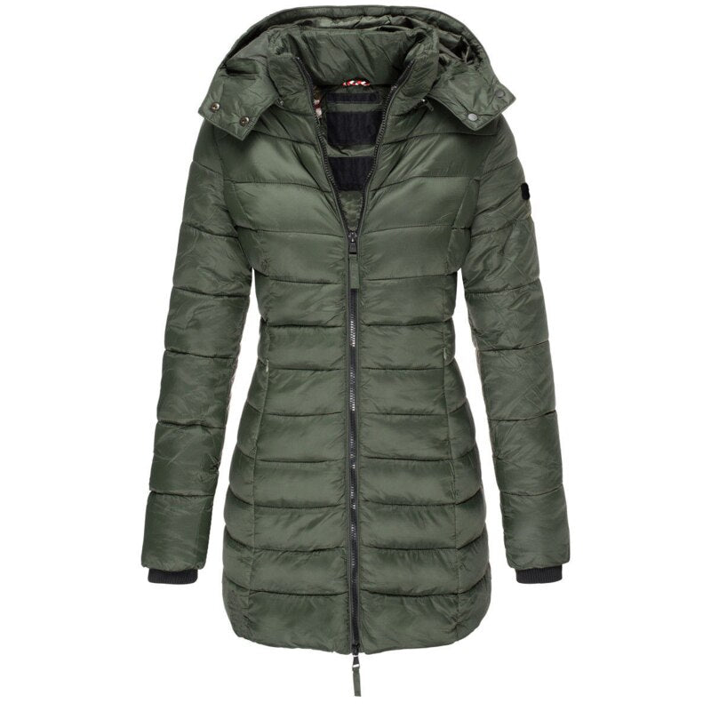 Agnès | Manteau long en duvet