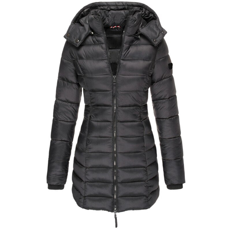 Agnès | Manteau long en duvet