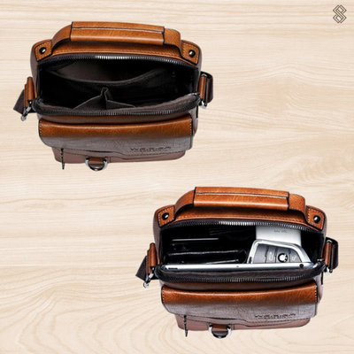 Fabienne™ | Sac Pratique en Cuir