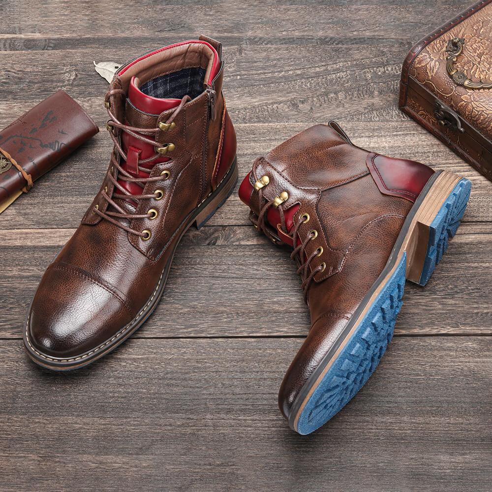 Aaron | Premium Oxford Ankle Boots