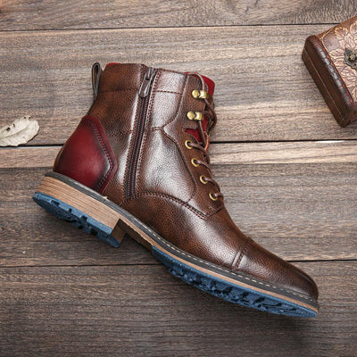 Aaron | Premium Oxford Ankle Boots