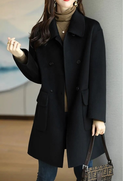 Marjolaine - Manteau d'hiver pour femmes en laine